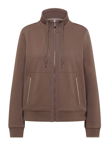 Cecil Sweatjacke mit welt pocket in Urban Taupe