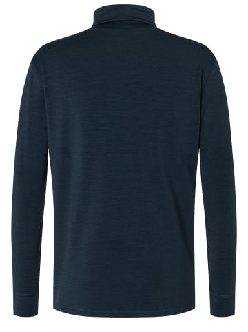 super.natural KRYSSEDE SKI ROLL NECK in Blau