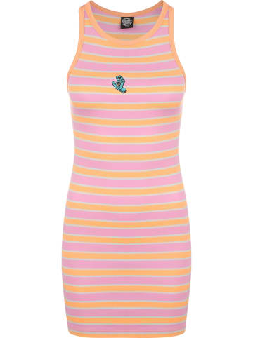 Santa Cruz Santa Cruz Damen Santa Cruz Mini Hand Kleid in pink/orange stripe