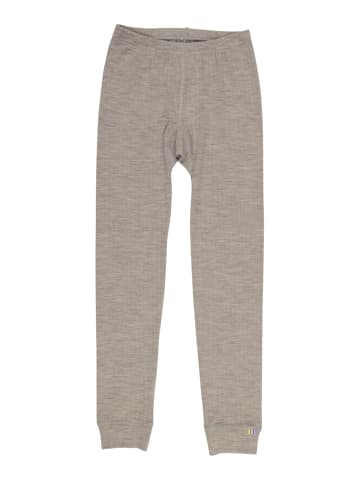 Joha Leggings Merinowolle in sesam melange
