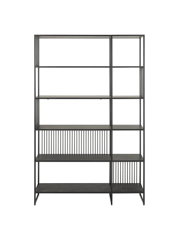 ebuy24 Regal Strington Schwarz 120 x 35 cm