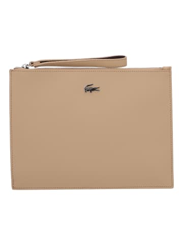 Lacoste Core Essentials Anna Clutch Tasche 28 cm in viennois puce