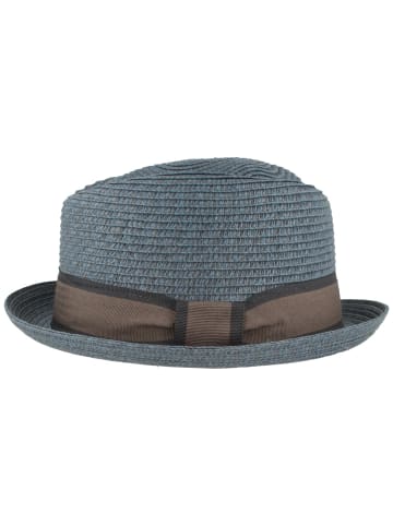 Strohhut in blau