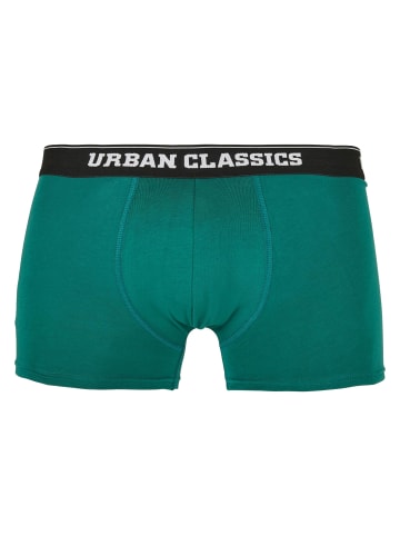 Urban Classics Urban Classics Boxershorts in pinstripe aop+black+treegreen
