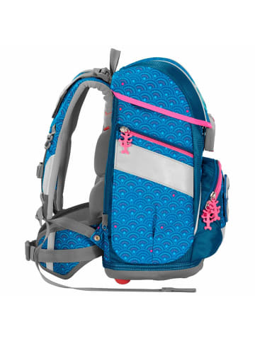 Step by Step 2in1 Plus - Schulranzen Set 6tlg. (Tractor Freddy) in Dolphin Pippa