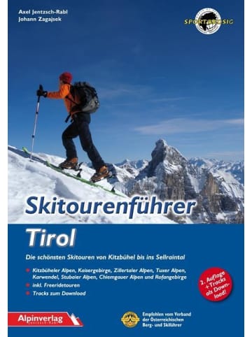 Alpinverlag Jentzsch-Rabl Skitourenführer Tirol