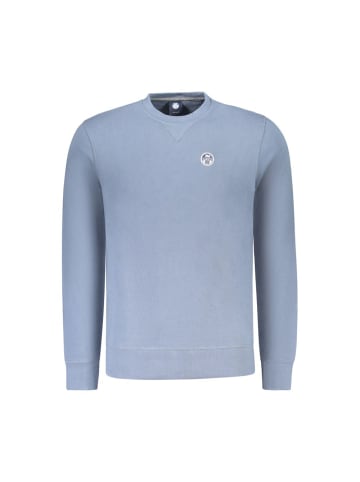 North Sails Blaues Baumwoll-Sweatshirt