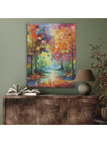 OnlyWow Akustibild Bunter Wald