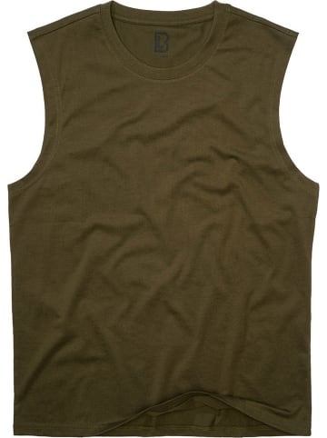 Brandit T-Shirt "T-Shirt sleeveless" in Grün