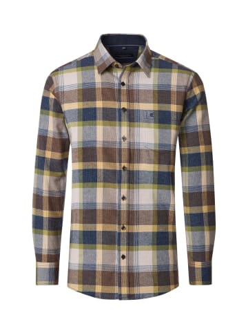 CASAMODA Freizeithemd in Braun