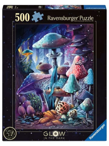 Ravensburger Puzzle 500 Teile Erwachsenenpuzzle 500 Teile - Pilze im Mondschein Ab 12 Jahre in bunt