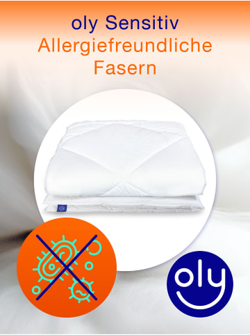 oly KIDDY Kinderbettdecke ''LEICHT'' in Weiß