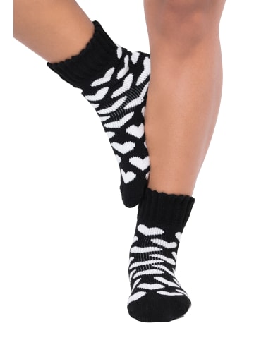 Ulla Popken Socken in schwarz