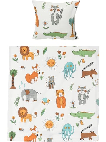 Erwin Müller Seersucker Kinder-Bettwäsche in bunt