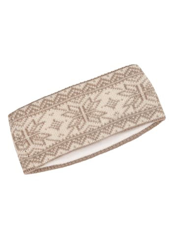 Trollkids Winter Stirnband Rauland in ivory