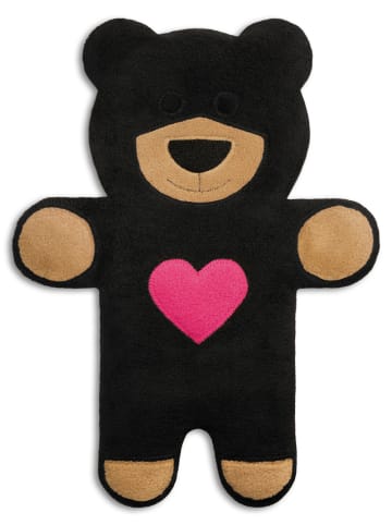 Leschi Wärmekissen "Bär Teddy mit Herz" in schwarz