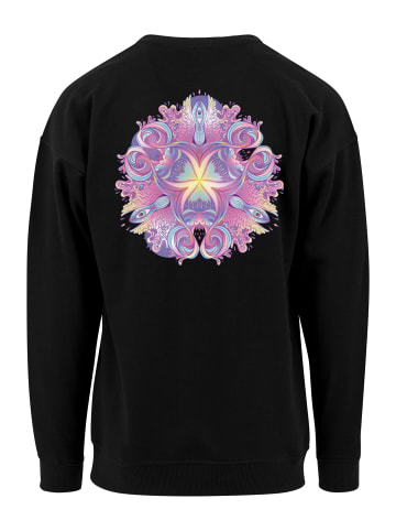 Mister Tee Mister Tee Damen Ladies Psychadelic Mandala Crewneck in black