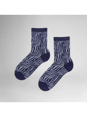 Hudson Socken Zebra Fashion in royal blue
