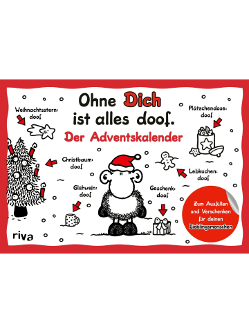 riva Ohne Dich ist alles doof - Der Adventskalender | Zum Ausfüllen und...