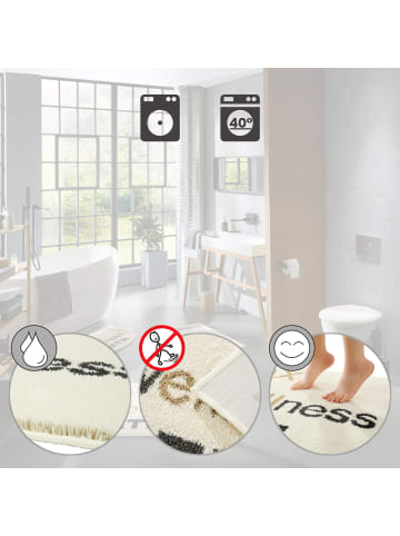 Erwin Müller Duschvorlage Zacharo in creme