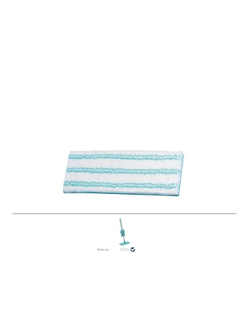 Leifheit Wischpad Picobello S micro duo türkis weiß 27 x 10 x 1 cm