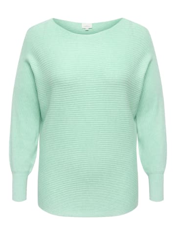 ONLY Carmakoma Strickpullover in Lichen