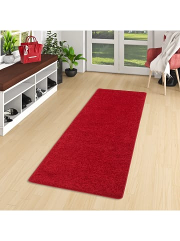 Snapstyle Hochflor-Teppich Cottage in rot
