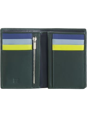 DuDu Tiberio Geldbörse RFID Schutz Leder 9.5 cm mangrove