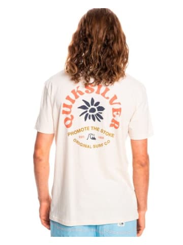 Quicksilver Tshirt in Weiß