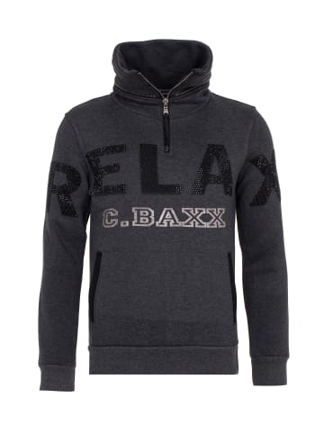 Cipo & Baxx Sweatshirt in Schwarz