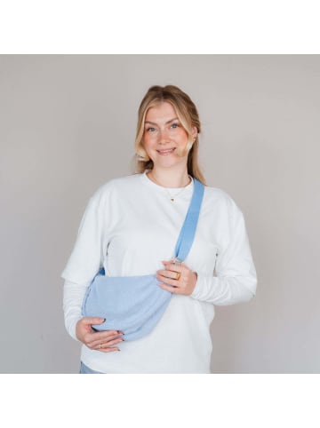 Taschen Cord Crossbody Bag hellblau  in  Hellblau