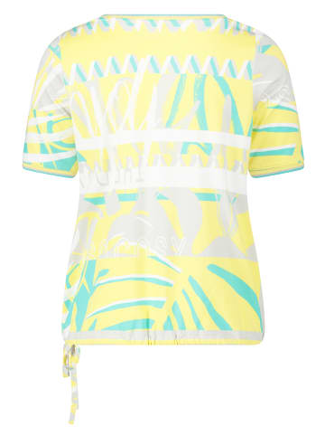 Betty Barclay Casual-Shirt mit Tunnelzug in Yellow/White