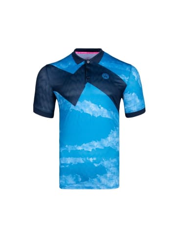 BIDI BADU Idir Tech Polo - mixed in blau