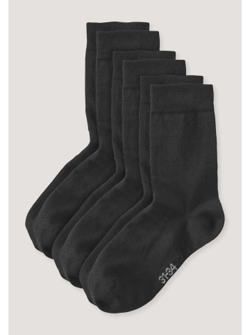 Hessnatur Socke in schwarz