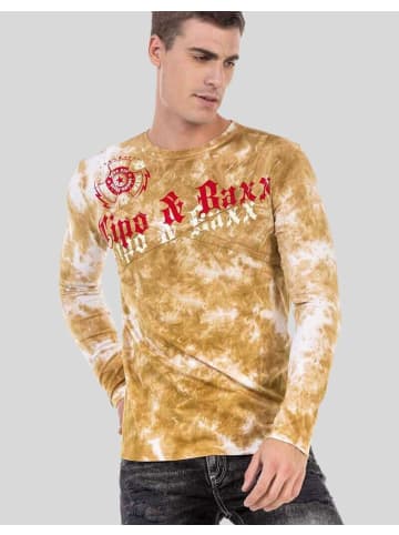 Cipo & Baxx Sweatshirts in MUSTARD