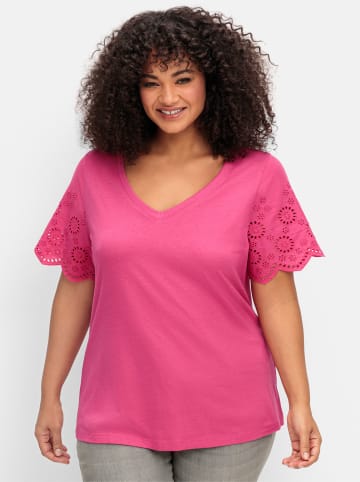 sheego by Joe Browns Shirt in fuchsia