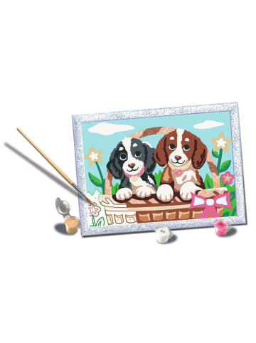 Ravensburger Ravensburger Kreativität Hunde im Körbchen in bunt