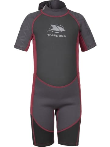 Trespass Kinder Badeeinteiler "Milo 3mm Short" in Schwarz