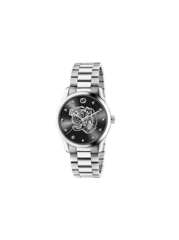 Gucci Uhr aus Edelstahl Model YA1264125