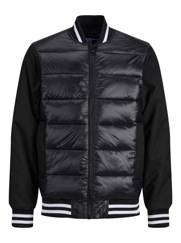 JACK & JONES Junior Jacke 'Black' in schwarz