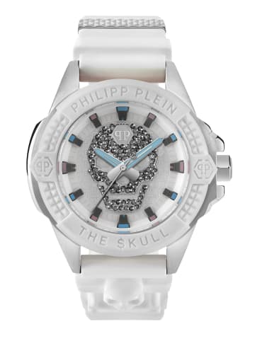 Philipp Plein Analoguhr für Herren in Weiß