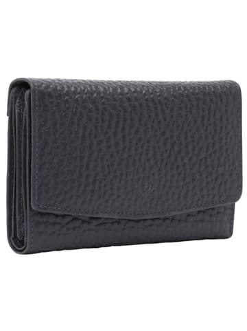 VLD VOi Leather Design 4Seasons Aida Geldbörse Leder 17 cm in blau