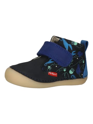 Kickers Stiefelette in Marine