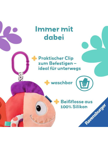 Ravensburger Ravensburger Pop-it Piranha (rot) in bunt