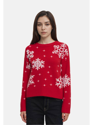 ONLY Pullover 'Xmas Rolfa' in rot
