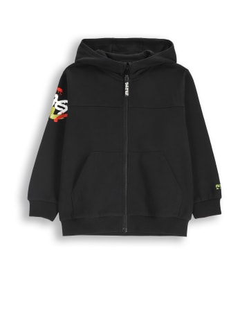 Coccodrillo Wärmende Reißverschlussjacke in schwarz