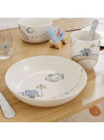 Villeroy & Boch Kinderbecher mit Henkel, groß Walk like an Elephant in blau