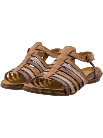 El Naturalista Komfort Sandalen für Damen in braun