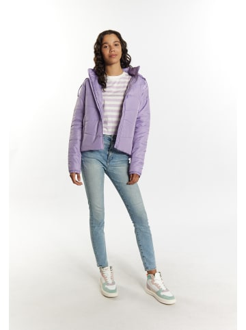 myMo Damen Leicht Wattierte Jacke in Lavendel