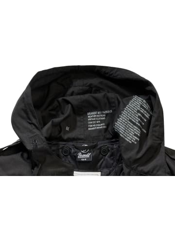 Brandit Parka in Schwarz